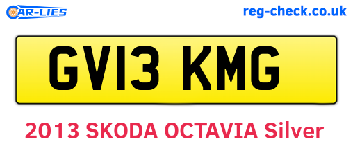 GV13KMG are the vehicle registration plates.