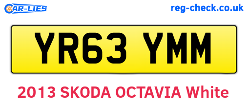 YR63YMM are the vehicle registration plates.
