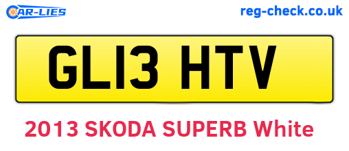 GL13HTV are the vehicle registration plates.