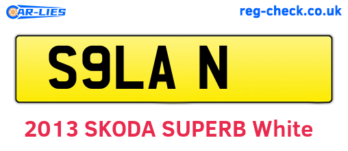 S9LAN are the vehicle registration plates.