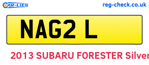 NAG2L are the vehicle registration plates.