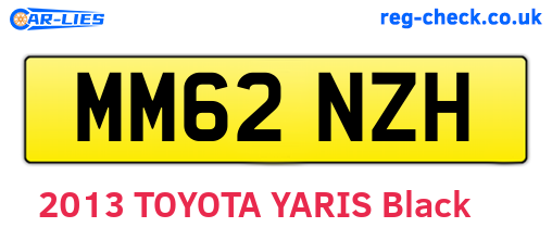 MM62NZH are the vehicle registration plates.
