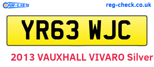 YR63WJC are the vehicle registration plates.