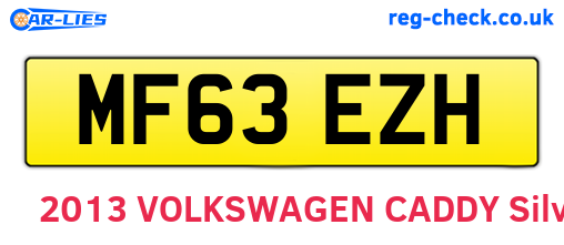 MF63EZH are the vehicle registration plates.