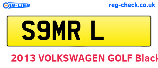 S9MRL are the vehicle registration plates.