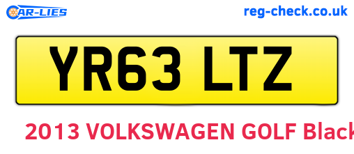 YR63LTZ are the vehicle registration plates.