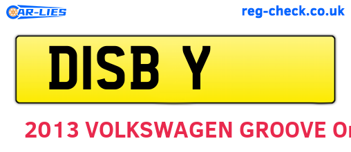 D1SBY are the vehicle registration plates.