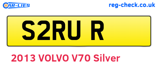 S2RUR are the vehicle registration plates.