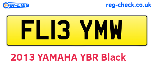 FL13YMW are the vehicle registration plates.