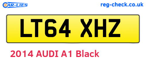 LT64XHZ are the vehicle registration plates.