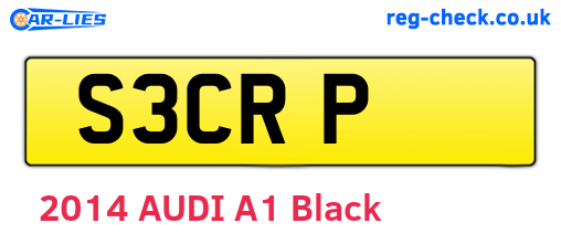 S3CRP are the vehicle registration plates.