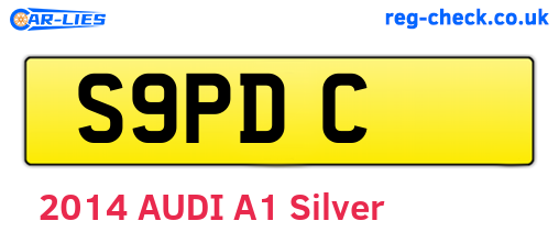 S9PDC are the vehicle registration plates.