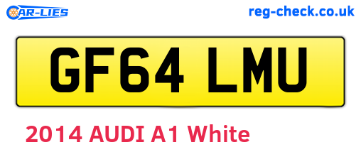 GF64LMU are the vehicle registration plates.