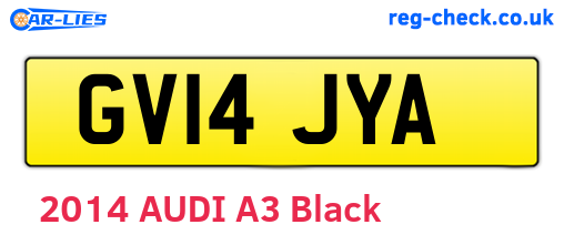 GV14JYA are the vehicle registration plates.