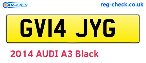 GV14JYG are the vehicle registration plates.