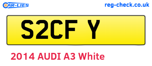 S2CFY are the vehicle registration plates.