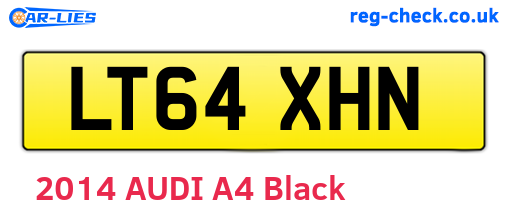 LT64XHN are the vehicle registration plates.