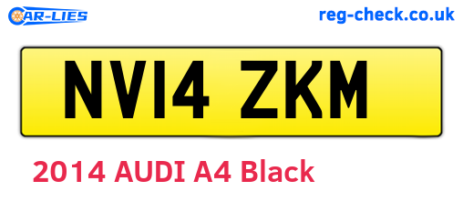 NV14ZKM are the vehicle registration plates.