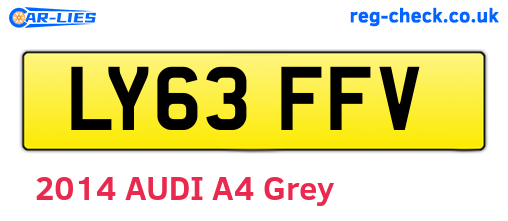 LY63FFV are the vehicle registration plates.