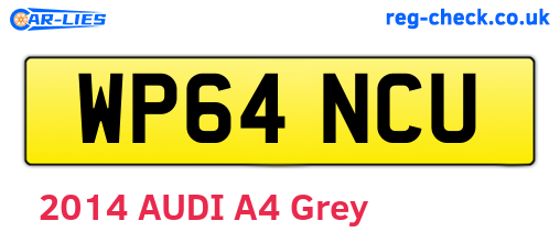 WP64NCU are the vehicle registration plates.