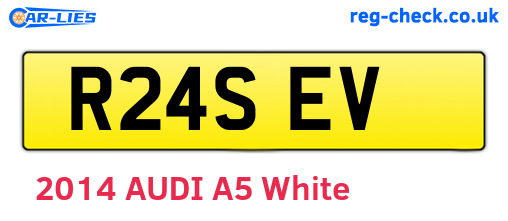 R24SEV are the vehicle registration plates.