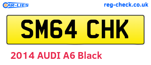 SM64CHK are the vehicle registration plates.