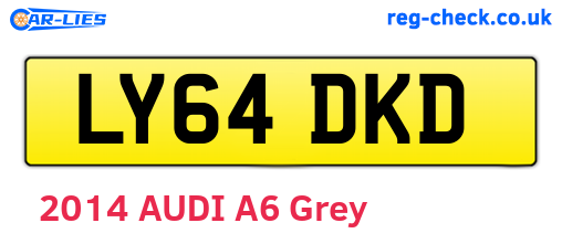 LY64DKD are the vehicle registration plates.