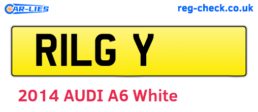 R1LGY are the vehicle registration plates.