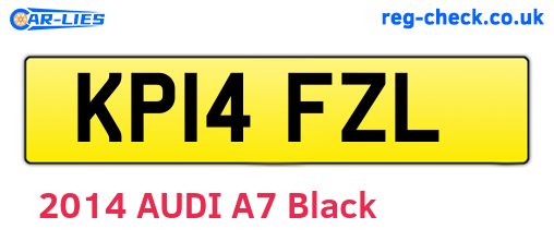 KP14FZL are the vehicle registration plates.