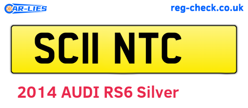 SC11NTC are the vehicle registration plates.
