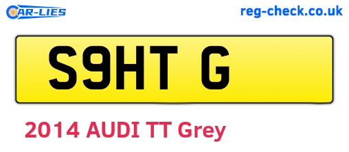 S9HTG are the vehicle registration plates.