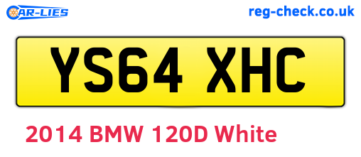 YS64XHC are the vehicle registration plates.