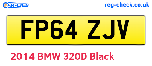 FP64ZJV are the vehicle registration plates.