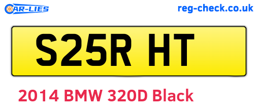 S25RHT are the vehicle registration plates.