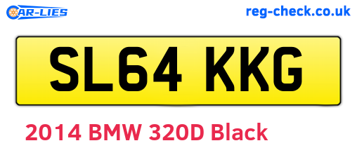 SL64KKG are the vehicle registration plates.