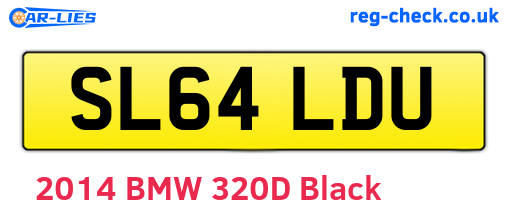 SL64LDU are the vehicle registration plates.