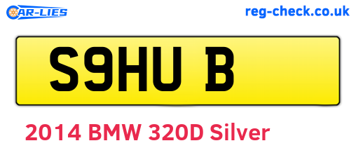 S9HUB are the vehicle registration plates.
