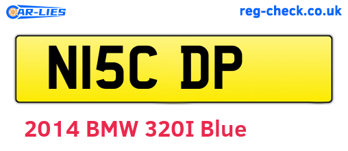 N15CDP are the vehicle registration plates.