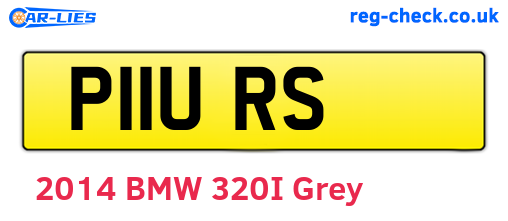 P11URS are the vehicle registration plates.