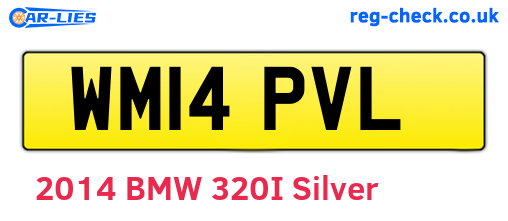 WM14PVL are the vehicle registration plates.