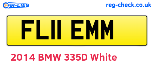 FL11EMM are the vehicle registration plates.