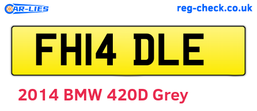 FH14DLE are the vehicle registration plates.