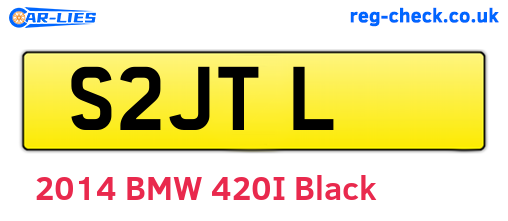 S2JTL are the vehicle registration plates.
