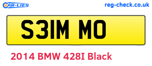 S31MMO are the vehicle registration plates.