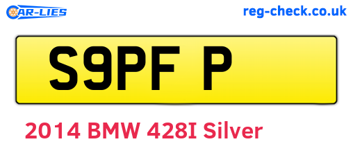 S9PFP are the vehicle registration plates.