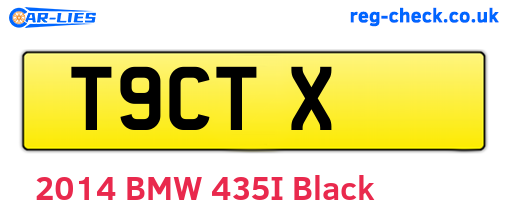 T9CTX are the vehicle registration plates.