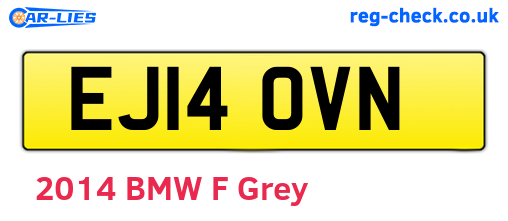 EJ14OVN are the vehicle registration plates.