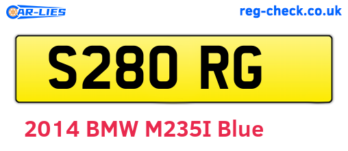 S28ORG are the vehicle registration plates.