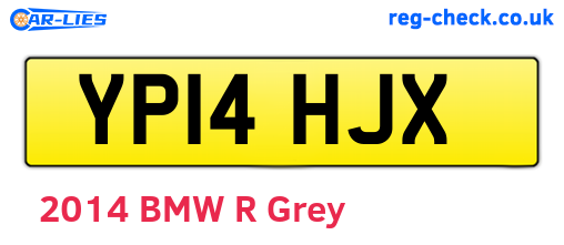 YP14HJX are the vehicle registration plates.