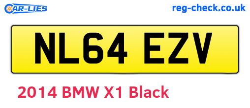 NL64EZV are the vehicle registration plates.